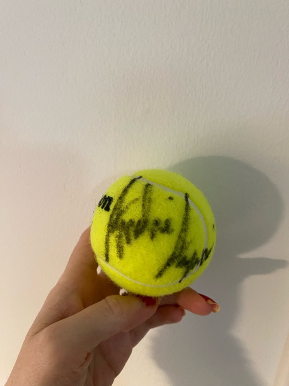 Andre Agassi Autographed Signed Tennis Ball Memorabilia
